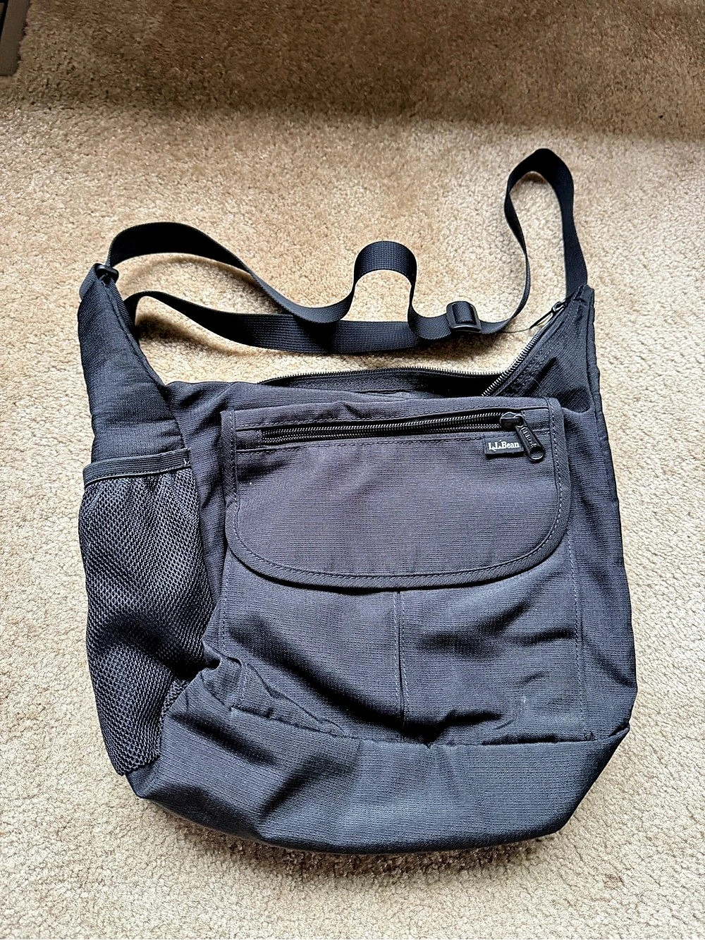 LL Bean Black Crossbody Bag